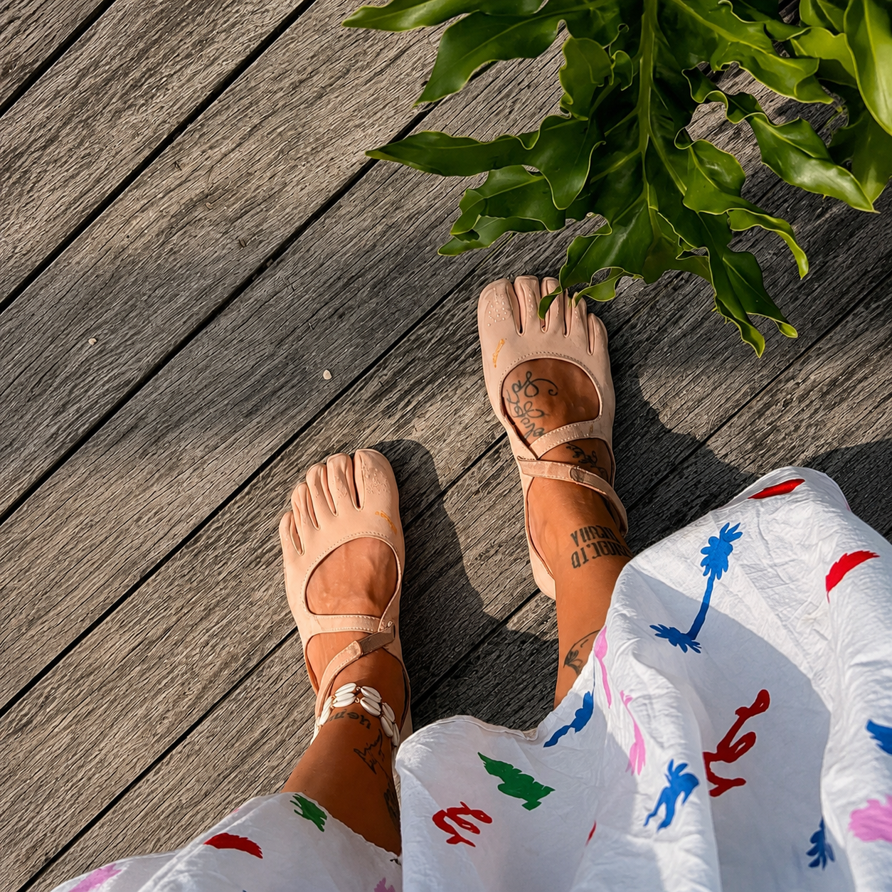 Classic FiveFingers Ballet Flats, Split Toe Design, Breathable Barefoot Comfort
