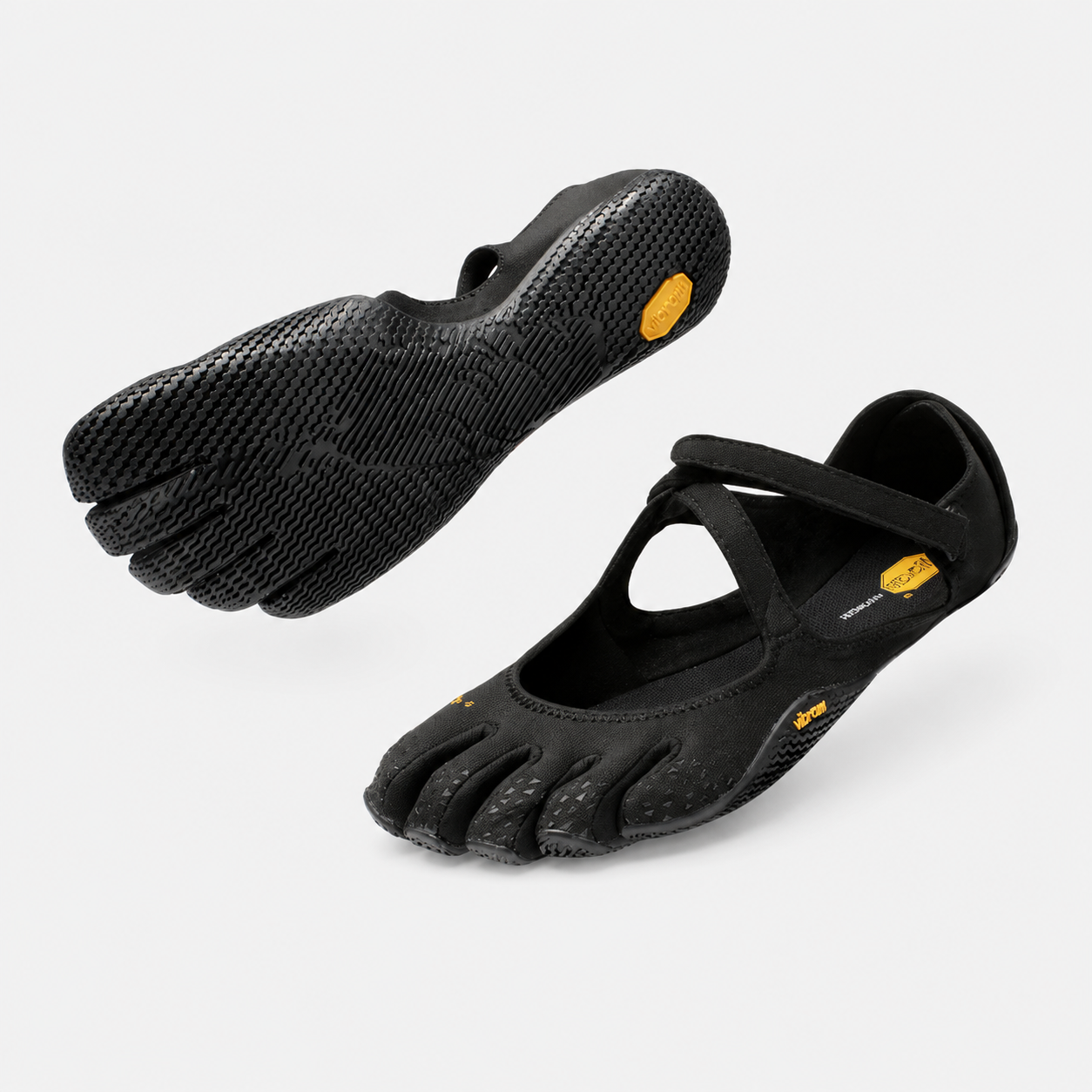 Classic FiveFingers Ballet Flats, Split Toe Design, Breathable Barefoot Comfort