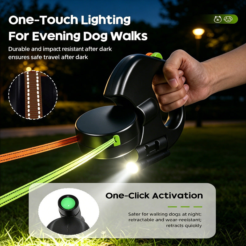 Double Retractable Leash
