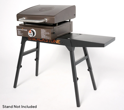 17" Portable Outdoor Griddle with Hood,Carry Bag & Tool Kit